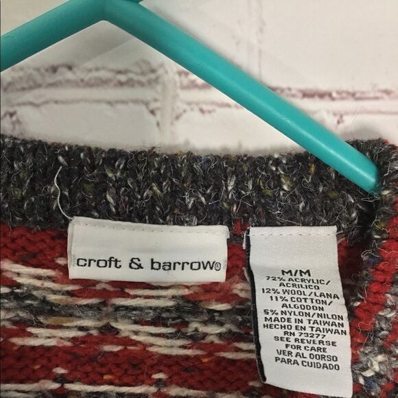 Vintage women Nordic wool cardigan - Picture 8 of 16